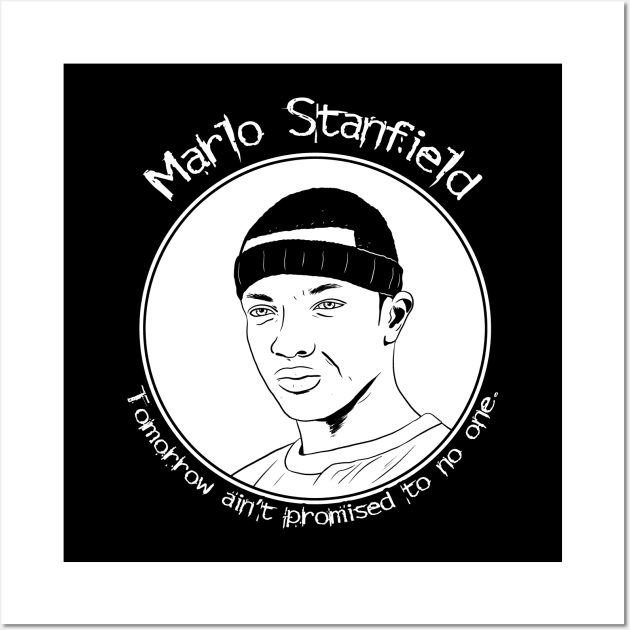 Marlo Stanfield - The Wire Wall Art by Black Snow Comics